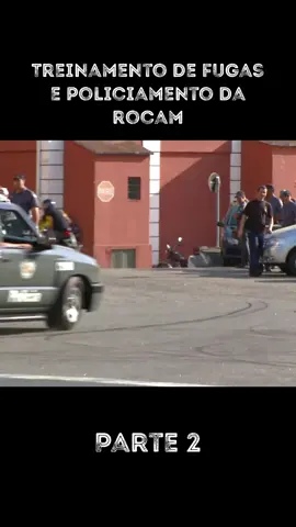 Treinamento de habilidades da ROCAM em fugas e policiamento #vidapolicial #rocam #moto #manobras #treinamento #foryou #parte2 