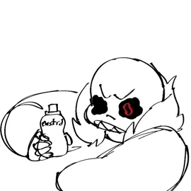 #CapCut can you guess who's been drinking? #undertaleausans #undertaleau #digitalart #underfell #underfellsans 