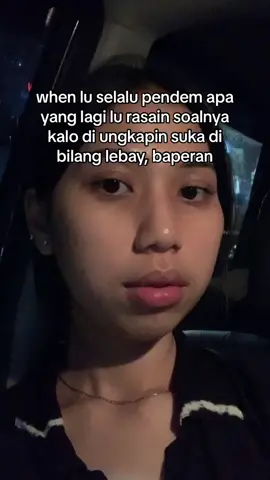 emng boleh se ga baperan gitu ? 