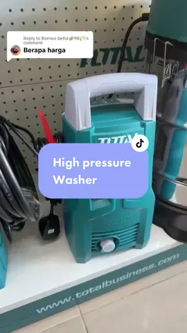 Replying to @Borneo betta🍻98🌾  boleh pilih untuk berapa watt okey #kemahangteguh #semestinyadisini #totaltools #waterjet #highpressurewaterjet 