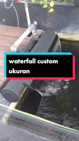 mau yg ukuran berapa nih #waterfallkolamkoi #ikankoi 