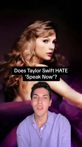 Does Taylor Swift hate Speak Now?? #taylorswift #speaknow #taylorsversion #emchanted #betterthanrevenge #adamtheflop 