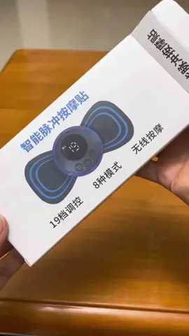 J.C EMS Mini Portable Electric Pulse NeckMassager Cervical Back Muscle Pain ReliefTool Shoulder Leg Body Massage RelaxCushion