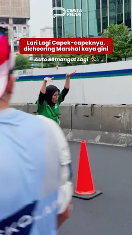 Marshall dengan cheering terbaik. Setuju kan??? #ceritapelari #indorunners #pelari #curhatpelari 