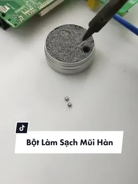 Bột Làm sạch mũi hàn Mũi hàn sáng, bám thiếc Kéo dài tuổi thọ mũi hàn #mũi_hàn_dao #mohan #thiếchàn #đồnghềtốt #suadienthoai #xuhuong #viral #điệnlạnh #điệntử #điệnthoại 