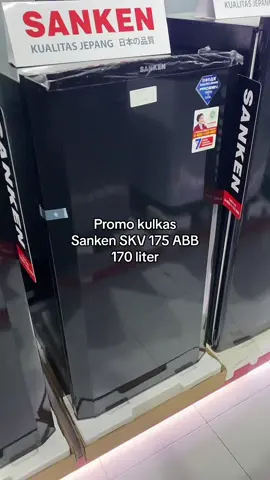 Pecinta kualitas Jepan wajib punya kulkas dari Sanken nih! Promo harga termurah siap kirim seluruh Indonesia #kulkaskos #kulkasmini 