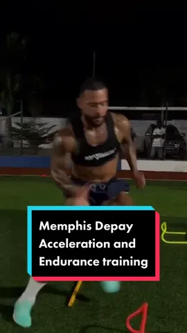 Memphis Depay looking stacked in training. You dont realise how quick these elite players are until youre up close #memphisdepay #offseason #football #Preseason #footballtiktok #futbol 