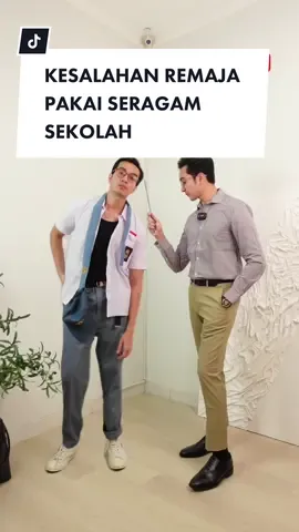 Jangan salah seragam sekolah lagi ya waktu masuk semester baru nanti! #GayaDiTikTok #fashion #seragamsekolah #sekolah #fashion 