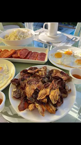 Mapa all day breakfast ka with our unsalted boneless danggit! #pinoybreakfast #danggit #driedfish 