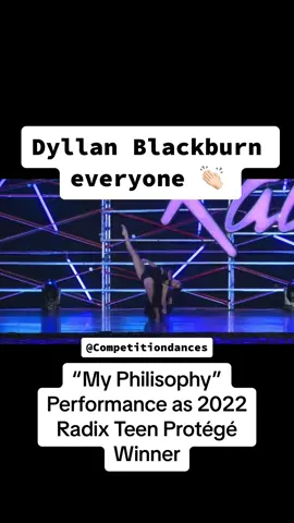 THEEE #DyllanBlackburn from Mather performing her new solo as the 2022 Radix Teen Protégé winner!! #mather #mdc #matherdancecompany #radix #radixprotege #radixnationals