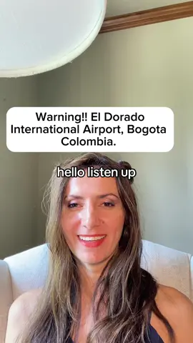 #bogotacolombia #bogota #eldoradointernationalairport #customs  #immigration #warning 