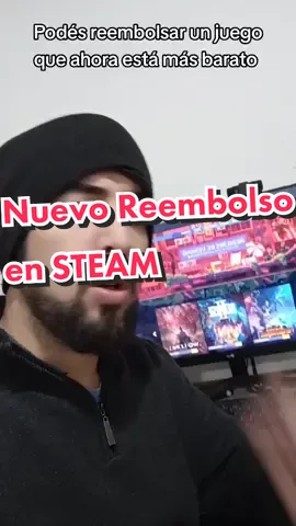 Sabías ésto de Steam? podés devolver un juego que ahora está más barato #videojuegos #juegosgratis #steam #gamer 