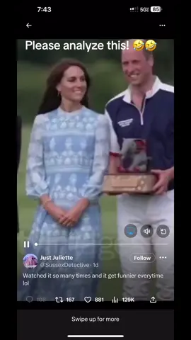 #katemiddleton #princewillaim #polomatch #thatlook #princessofwalescatherine #2023 #awkward #thatlook #analyzethis #bodylanguageexpertswhereareyounow 