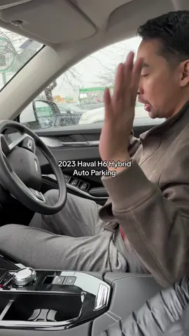 Haval )6 hybrid auto parking feature. #haval #autoparking #car #fyp 