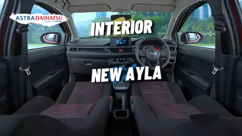 Interior New Ayla 2023 #aylabaru #daihatsu #newayla #mobilbaru 