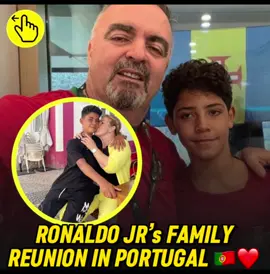 RONALDO JR has arrived in PORTUGAL and is REUNITING with his FAMILY 🇵🇹❤️  Swipe to SEE their REACTIONS 🥹👆🏼  Follow For More! 🙌🏼 #CristianoJRBase  ❗️DISCLAIMER❗️REPOSTING MY EDITS = REPORTED ©️  #fyp #viral #trending #cristiano #ronaldo #cristianoronaldo #cr7 #cr7jr #cristianojr #ronaldojr #ronaldoson #ronaldos #ronaldofamily #famous #saudiarabia #grandma #Love #family #familyfirst #Relationship #bond #grandson #auntie #reunion