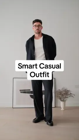 Smart-casual outfit #fashiontiktok #simplefits #grwm 