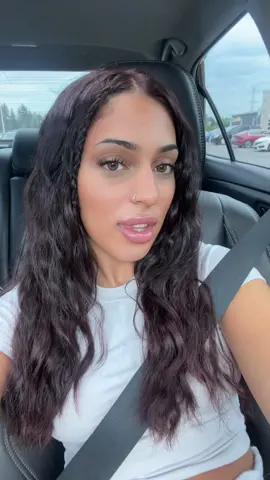 the sun wasnt out 🥲#chocolatecherryhair #burgundyhair #summerhair #hairreveal 