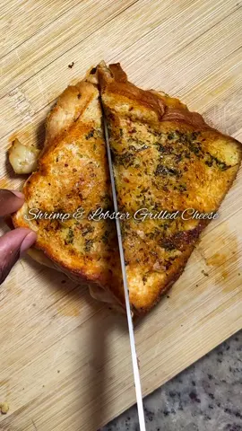 Grilled Cheese Sandwich | Shrimp | Lobster 🦞 | Boujie Butter | Brioche Bread |  • • #grilledcheese #grilledcheesesandwich #shrimpsandwich #lobsterroll #lobstersandwich #quickdinnerideas #blackfoodie #Foodie #foodtiktok #FoodTok #foodies #athomemeals #mealsathome 