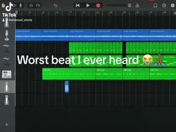 Worst beat ever created #worstbeatevercreated #flstudio #garagebandproducer #logicprox #producertok #geometrydash #geomatrydashmusic #ipadbeatmaking #ableton #asmrsounds 