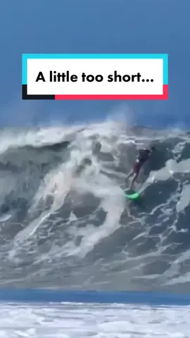 Just a little too short 🙃 Check out LINK IN BIO for more RADNESS 🤙  Credit @grabiel.a @jonchaconas /IG DM if you want some drone footage of you!  Mahalo 🤙 #surf #surfing #surfer #kook #fail #fails #fyp  Kook surfing surf surfer DM for credit or removal request ( no copyright intended ) 🔗 All rights and credits reserved to the respective owner(s)