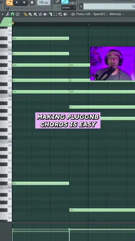 Making Pluggnb Chords is EASY.. Here’s why.. #pluggnb #flstudio #producertips 