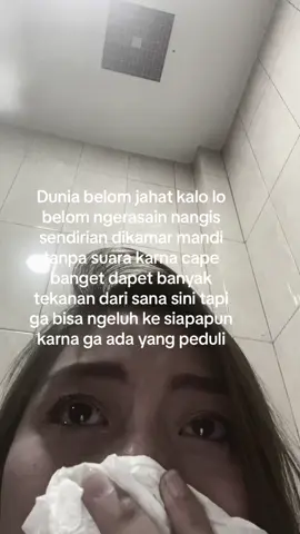 Dipikiran orang” masih muda masih punya ortu lengkap jadi bebannya sedikit padahal….😊 