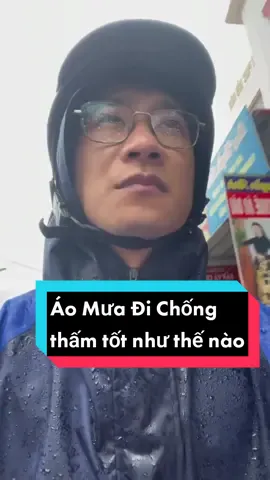 1 Bộ quần áo mưa chống thấm tốt sẽ như thế nào, một người bạn khi đi đường không thể thiếu.