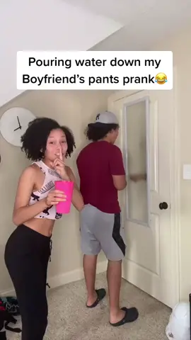 He’s soo hot that I had to cool him down😂 #fyp #fypシ #foryou #Relationship #couples #couplesprank #couplegoals #girlsfriend #boyfriend #couple #funny #pranks
