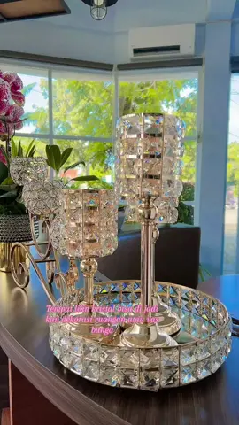 Vas bunga kristal #vasbungakristal #Home #homedecor #dekorasiruangtamu #rumahmewah #alatrumahtangga #semuabisaditiktok #fyp 