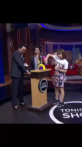 Desta pusing sama haruka🤣🤣🤣 #tonightshow #desta #vincentrompies #jkt48 #haruka #melodi #nabila 