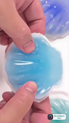{ 🐚 } blue shell slime cracking asmr #satisfying #asmrsounds #fyp #foryou #xyzbca #viral #asmr #slime #slime asmr #asmr slime #slimecracking #slimecrackingasmr 
