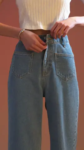 Open the sound and experience the ultimate ASMR with our Perfect Fit Denim🎧👖 #Pomelo #GetitonPomelo #ASMR #asmrsounds #jeansoutfit #jeans #highwaistjeans 