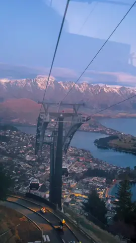 Gondola ride at #Skyline #Queenstown #NewZealand #revengetravel #wanderlust #fyp #foryoupage 