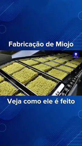 Fabricação de Miojo #curiosidades #comoéfeito #miojo #macarrãoinstantâneo #tudopratudo