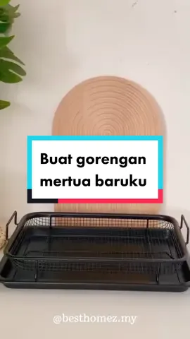 Tiris gorengan sekaligus banyak, auto disayang mertua kalo kasih kado ini 😍 #saringanminyak #penggoreng #tirisanminyak #gorengan #nampanjualan #nampangorengan 