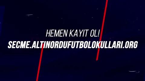 Altınordu Yetenek Seçmeleri kayıtları başladı! 🌟🤩⚽️ Sen de hemen kayıt ol, Altınordu’nun yeni yeteneği olma şansı yakala! 🔥 🔗 secme.altinordufutbolokullari.org
