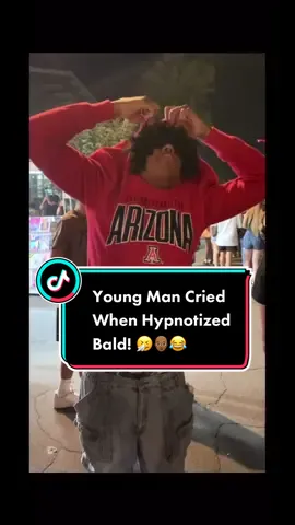 Young Man Cried When Hypnotized Bald! 🤧🧑🏾‍🦲🤭 (no real tears)  #HypnoGoddess #StreetHypnosis #Hypnosis #Hypnose #Comedy #Funny #Laugh #FYP #Trending #Viral #Bald #Hair #Stuck #Cold #Study #Anime #Mental #Neuroplasticity #Swan #NLP #NET #Quantum #Fractals #watch# #Consciousness #Hypnotherapy 