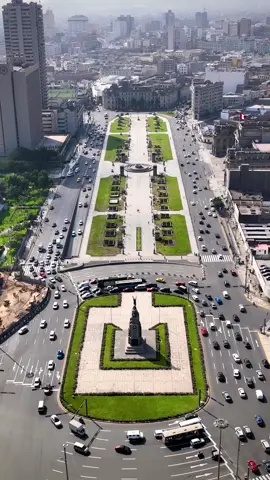 La Plaza Miguel Grau in Lima, Peru 🏙️🇵🇪 #peru#perú#lima#limaperu#limaperú#plazadearmaslima#plazagrau#southamerica#fyp#viral#travel#worldwalkerz