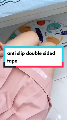 Fearless double-sided tape will hold your clothing and hemlines comfortably against your skin or undergarments to keep your outfit refined, classy, and elegant all day long. No more embarrassing slips, visible straps, or sagging necklines. #antislipdoublesidedtapeadhesive #lingerietape #stripadhesive #tiktokshop #tiktokshopbudol #fyp #foryoupage 