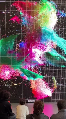 What would a machine dream about after seeing the collection of The Museum of Modern Art? Artist #RefikAnadol uses #artificialintelligence to interpret and transform more than two hundred years of art at MoMA in Unsupervised. #immersiveart — Installation view. Refik Anadol “Unsupervised.” Audio by Kerim Karaoglu 