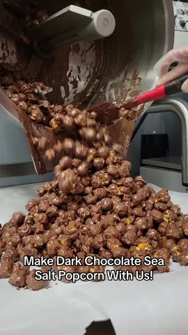 Dark Chocolate Sea Salt popcorn for the win 😋🍿 Click the link in our bio to get yours today! #popcorn #gourmetpopcorn #popcornlovers #darkchocolate #darkchocolatelover #popcorntime #foodasmr 