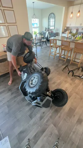 I bought my son his first ATV side-by-side 😱🤘 @Ryder Toys ™ #ASMR #ATV #sidebyside #kidstoys