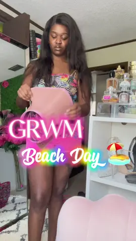 GRWM BEACH DAY… i promise yall i had way more packed but seemingly forgot the footage 😤… #beachday #beach #beachvibes #versatilechi
