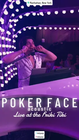 POKERFACE (Acoustic) - Live at the Friki Tiki, Sung by NICK PREZ Next Friki: Thursday 7.13 Make sure to reserve your table here!  www.thefrikitiki.com/reservations/ #singer #pop #ladygaga #pokerface #livesinging #liveperformance #livemusic #newyork #newyorkcity #hellskitchen #manhattan #thefrikitiki 