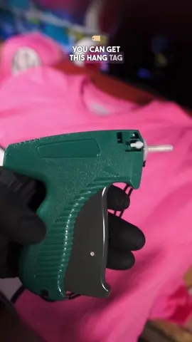 How to put hang tags on a T-shirt for beginners #DIY #hangtags #tshirt #clothingbusiness 
