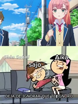 Natsukawa se siente triste  porque sajo ya no le presta atención #yumemirudanshiwagenjitsushugisha  #natsukawaaika #sajouwataru 