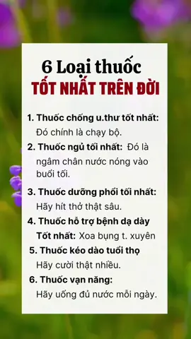 6 LOẠI THUỐC TỐI NHẤT TRÊN ĐỜI #songlanhmanh #songkhoe247 #suckhoechomoinguoi #yeusuckhoe #thuocnamsuckhoe #meohay #thuocnam #xuhuong 