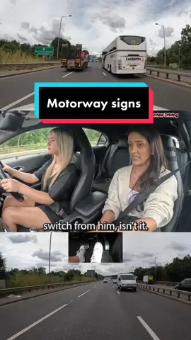 Erins first time driving on a motorway #driving #lesson #learn #motorway #large #vehicle #road #sign #instructor #pov