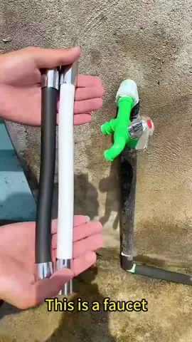 This faucet extension pipe is amazing. You can bend it as you want, it's very practical#faucet extension
